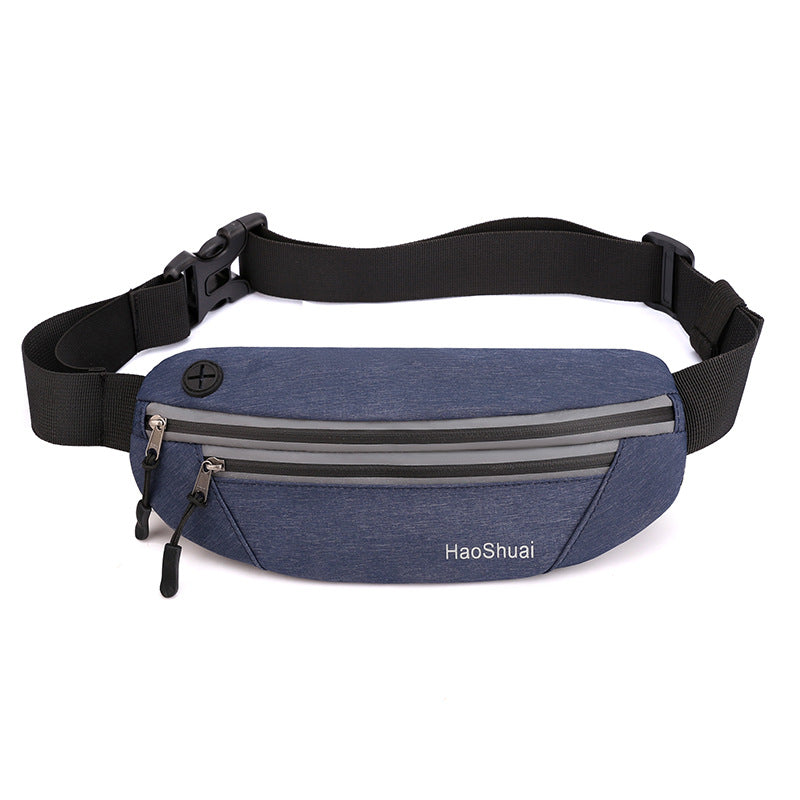 Running Belt Bag - No-Bounce Fitness Belt with Zipper Pocket, Secure Holder for Phone & Keys-3