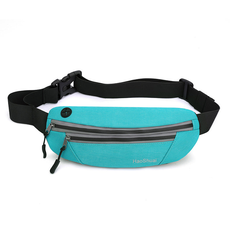Running Belt Bag - No-Bounce Fitness Belt with Zipper Pocket, Secure Holder for Phone & Keys-6