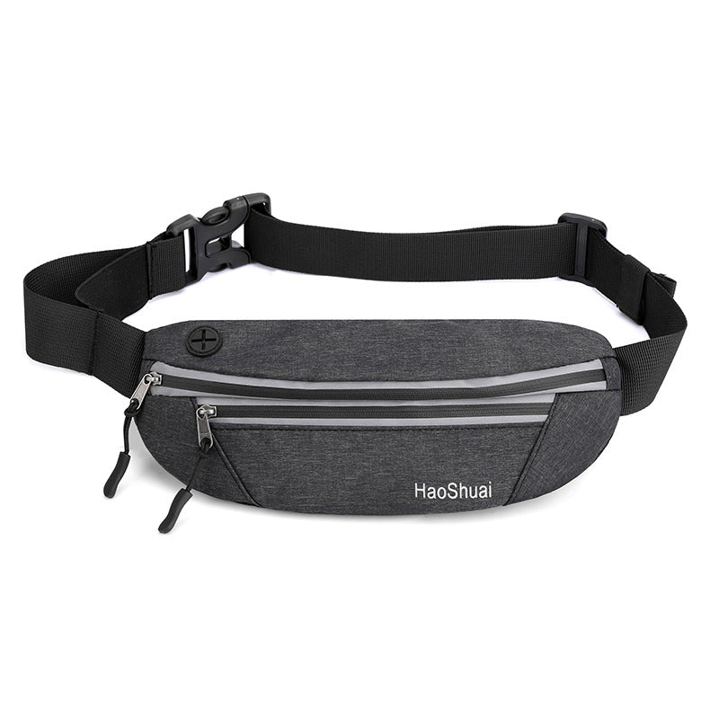 Running Belt Bag - No-Bounce Fitness Belt with Zipper Pocket, Secure Holder for Phone & Keys-5