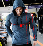 Men's Fitness Tracksuit as Running Sport Hoodie & Gym Joggers Set-4